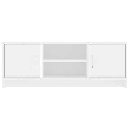 Tv-Meubel 02X30X37,5 Cm Bewerkt Hout Wit