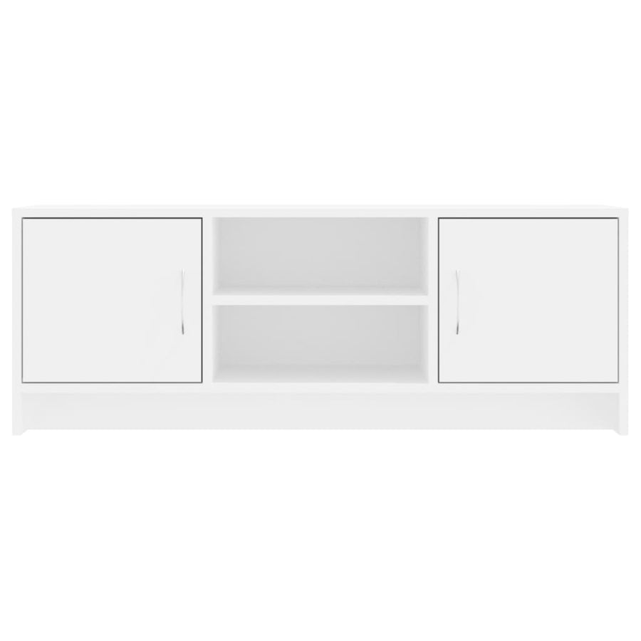 Tv-Meubel 02X30X37,5 Cm Bewerkt Hout Wit