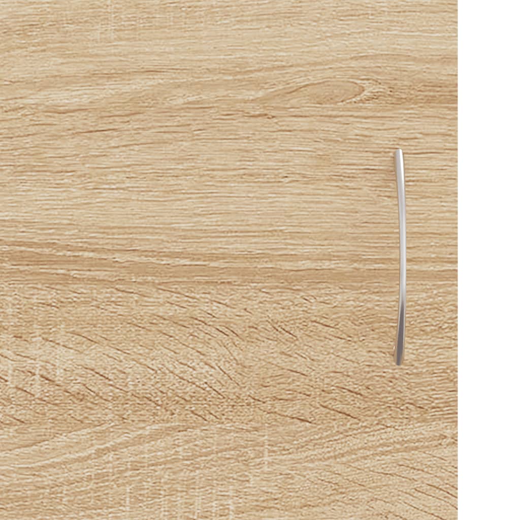 Tv-Meubel 02X30X37,5 Cm Bewerkt Hout Kleurig Sonoma eiken