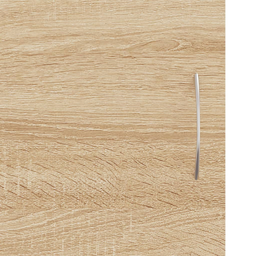 Tv-Meubel 02X30X37,5 Cm Bewerkt Hout Kleurig Sonoma eiken