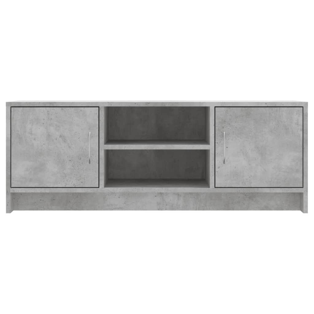 Tv-Meubel 02X30X37,5 Cm Bewerkt Hout Betongrijs