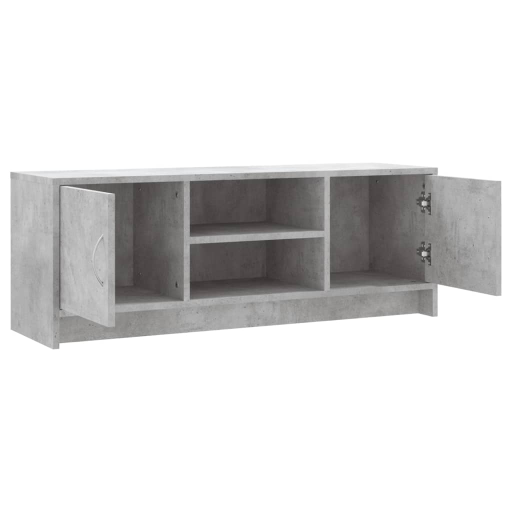 Tv-Meubel 02X30X37,5 Cm Bewerkt Hout Betongrijs