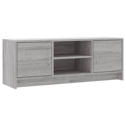 Tv-Meubel 02X30X37,5 Cm Bewerkt Hout Eikenkleurig Grijs sonoma