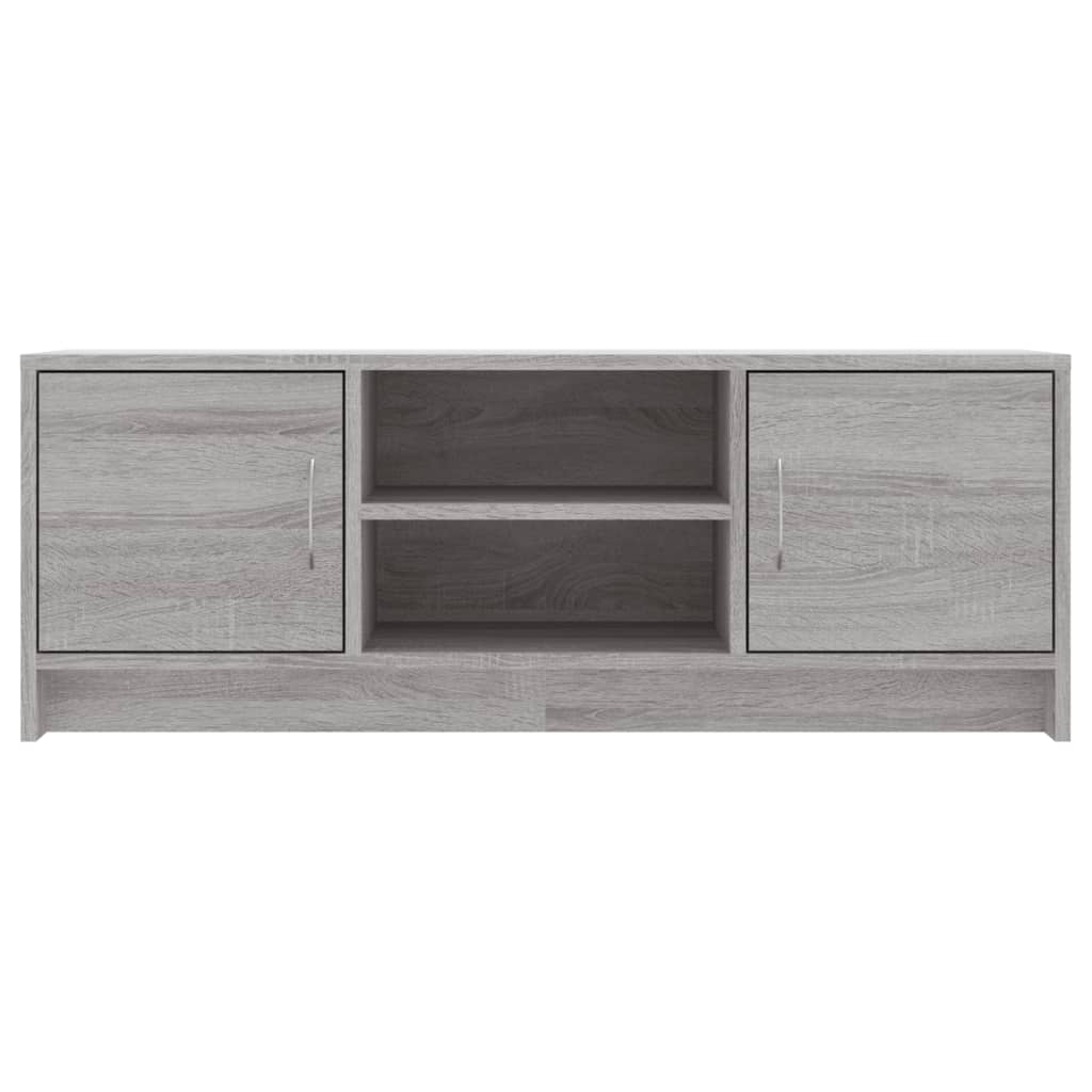 Tv-Meubel 02X30X37,5 Cm Bewerkt Hout Eikenkleurig Grijs sonoma