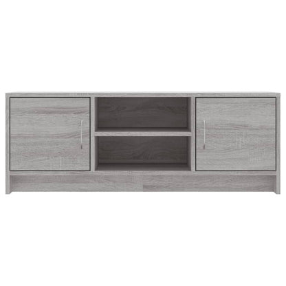 Tv-Meubel 02X30X37,5 Cm Bewerkt Hout Eikenkleurig Grijs sonoma