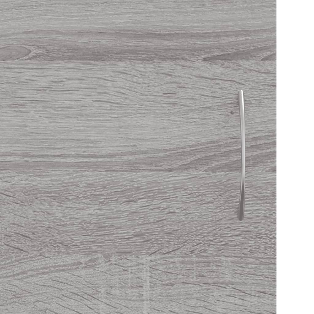 Tv-Meubel 02X30X37,5 Cm Bewerkt Hout Eikenkleurig Grijs sonoma