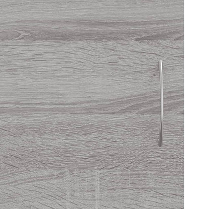 Tv-Meubel 02X30X37,5 Cm Bewerkt Hout Eikenkleurig Grijs sonoma