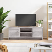 Tv-meubel 102x30x37,5 cm grijs sonoma eiken