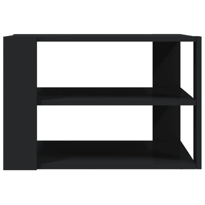 Salontafel 59,5X59,5X40 Cm Bewerkt Hout Zwart