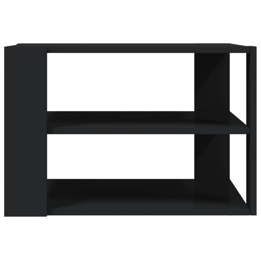 Salontafel 59,5X59,5X40 Cm Bewerkt Hout Zwart
