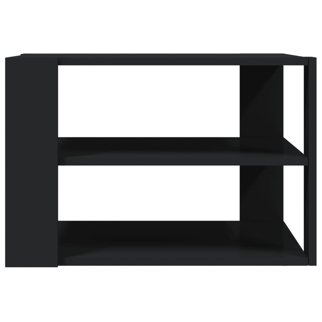 Salontafel 59,5X59,5X40 Cm Bewerkt Hout Zwart