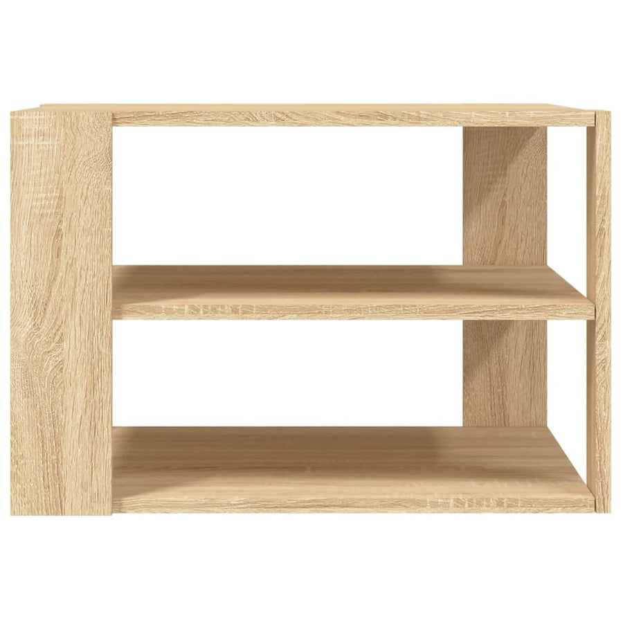 Salontafel 59,5X59,5X40 Cm Bewerkt Hout Kleurig Sonoma eiken