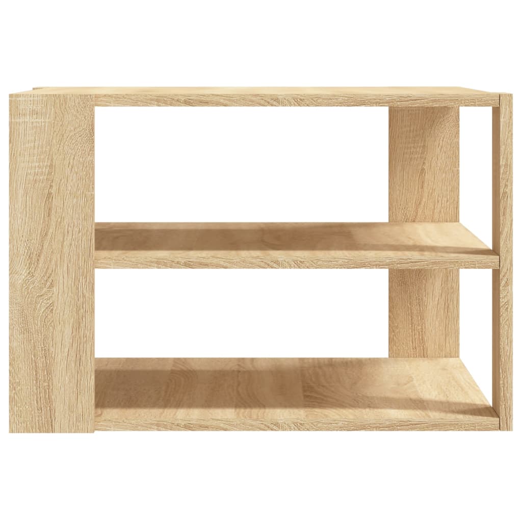 Salontafel 59,5X59,5X40 Cm Bewerkt Hout Kleurig Sonoma eiken