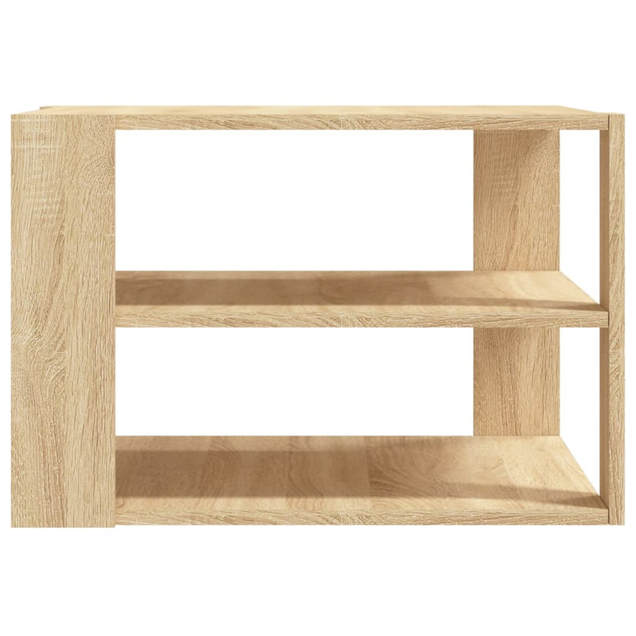 Salontafel 59,5X59,5X40 Cm Bewerkt Hout Kleurig Sonoma eiken