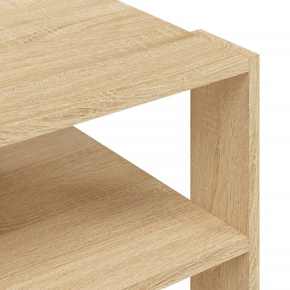 Salontafel 59,5X59,5X40 Cm Bewerkt Hout Kleurig Sonoma eiken