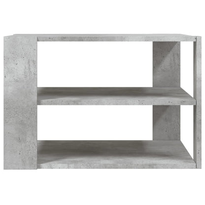 Salontafel 59,5X59,5X40 Cm Bewerkt Hout Betongrijs