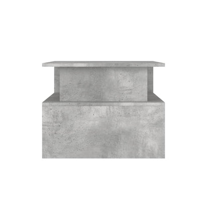 Salontafel 90X55X42,5 Cm Bewerkt Hout Betongrijs Sonoma eiken