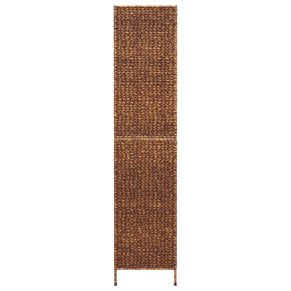 Kamerscherm Met 3 Panelen Waterhyacint 122 x 180 cm Bruin