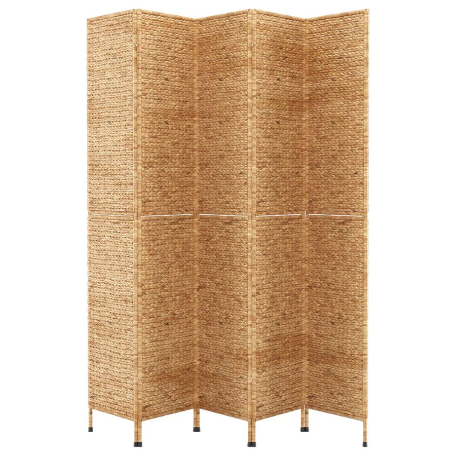 Kamerscherm Met 5 Panelen 205X180 Cm Waterhyacint
