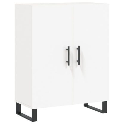 Hoge Kast 69,5X34X180 Cm Bewerkt Hout Wit