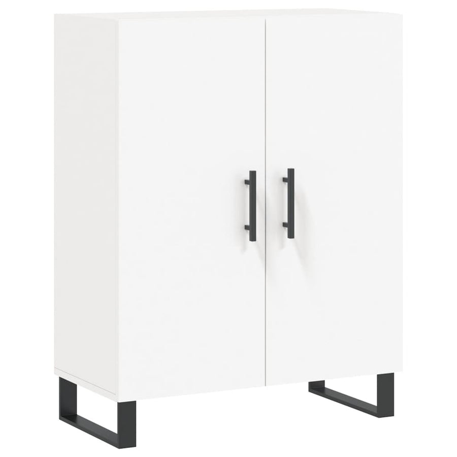 Hoge Kast 69,5X34X180 Cm Bewerkt Hout Wit