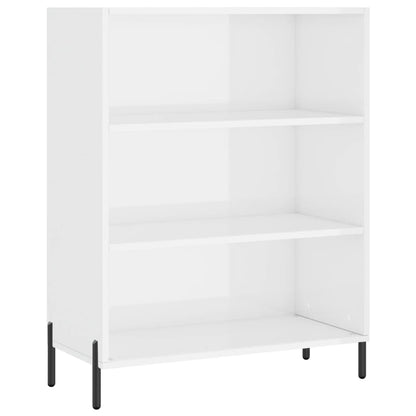 Hoge Kast 69,5X32,5X180 Cm Bewerkt Hout Wit