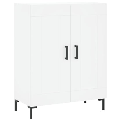 Hoge Kast 69,5X34X180 Cm Bewerkt Hout Wit