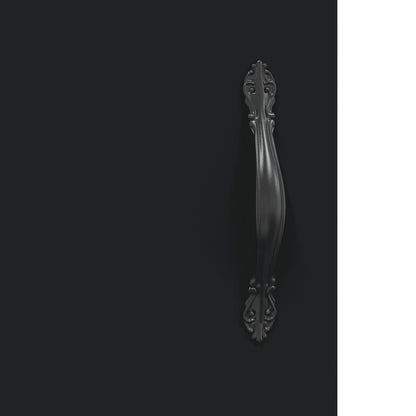 Hoge Kast 69,5X34X180 Cm Bewerkt Hout Zwart