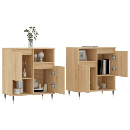 Dressoirs Bewerkt Hout Kleurig 2 Sonoma eiken