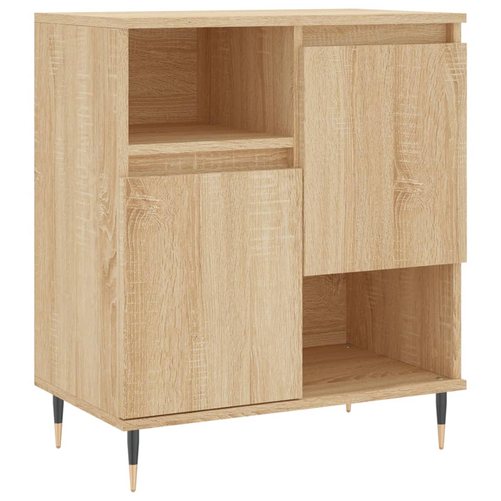 Dressoirs Bewerkt Hout Kleurig 2 Sonoma eiken