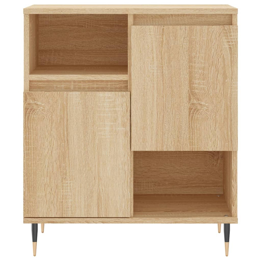 Dressoirs Bewerkt Hout Kleurig 2 Sonoma eiken