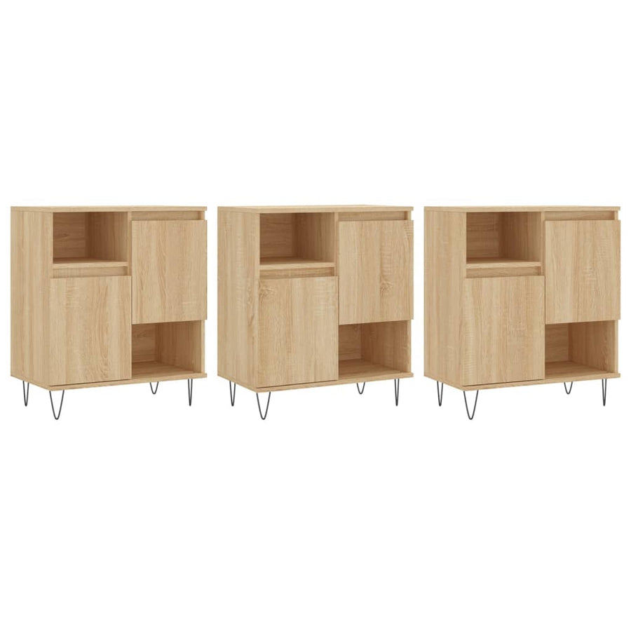Dressoirs Bewerkt Hout 3 Sonoma eiken
