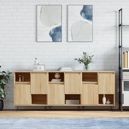 Dressoirs Bewerkt Hout 3 Sonoma eiken