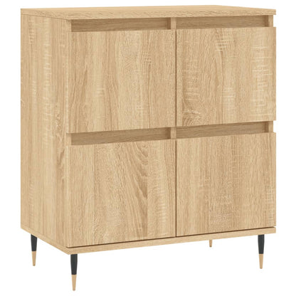 Dressoirs Bewerkt Hout Kleurig 2 Sonoma eiken