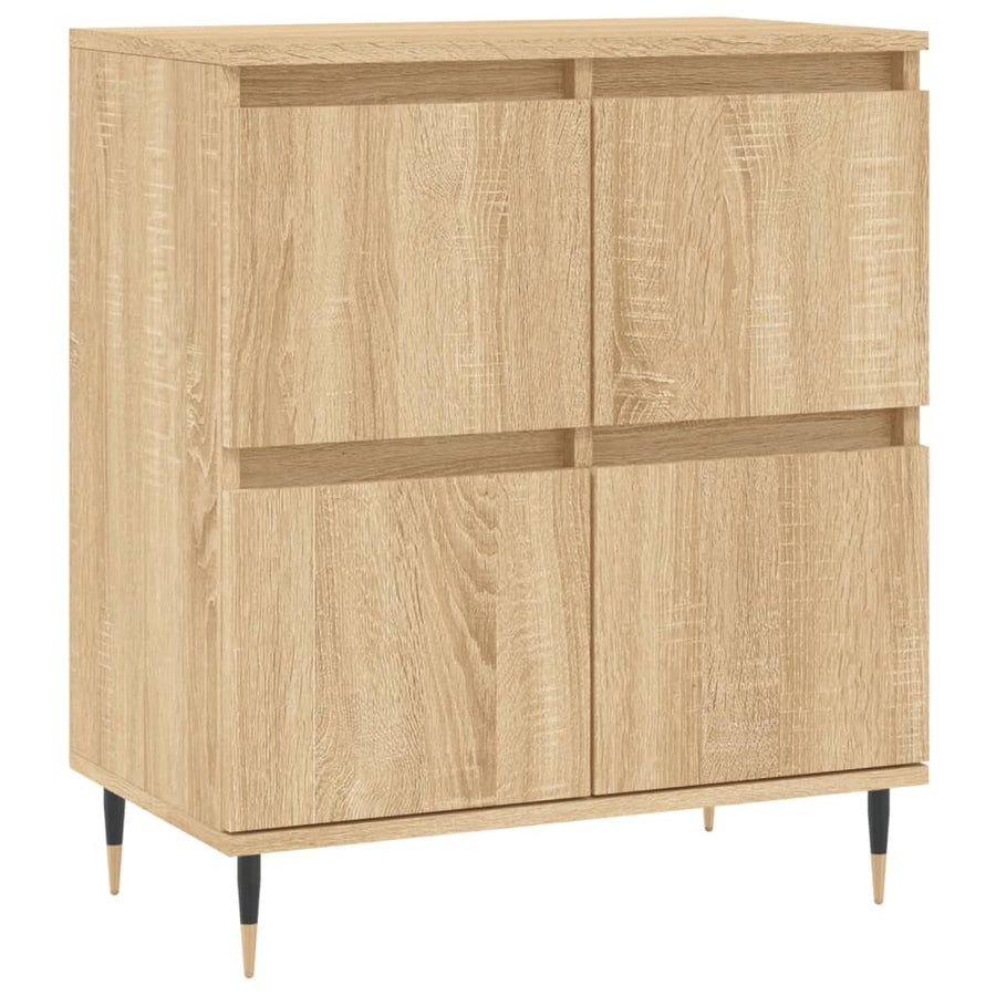 Dressoirs Bewerkt Hout Kleurig 2 Sonoma eiken