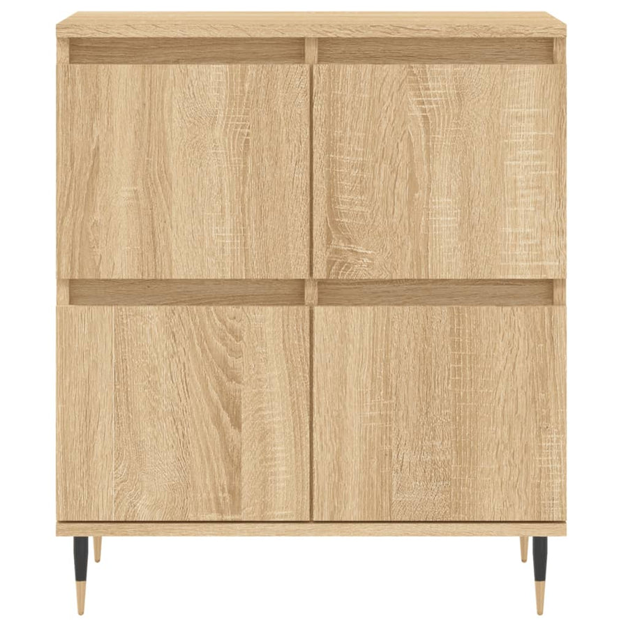Dressoirs Bewerkt Hout Kleurig 2 Sonoma eiken
