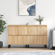 Sideboards 2 pcs distressed wood Sonoma oak color