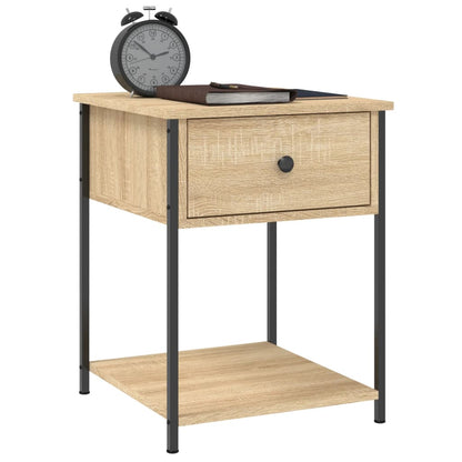 Nachtkastjes 2 St 44X45X58 Cm Sonoma Eikenkleurig