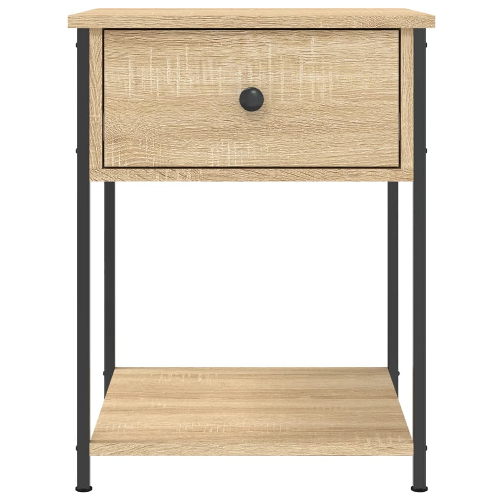 Nachtkastjes 2 St 44X45X58 Cm Sonoma Eikenkleurig