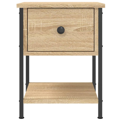 Nachtkastjes 34X35,5X45 Cm Kleurig 2 Sonoma eiken