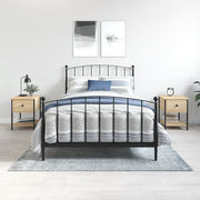 Nachtkastjes 2 st 34x35,5x45 cm sonoma eiken