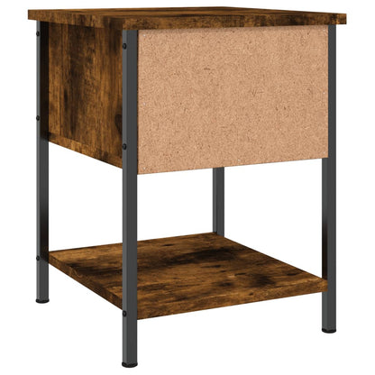 Nachtkastjes 34X35,5X45 Cm Bewerkt Hout Kleur 2 Gerookt eiken