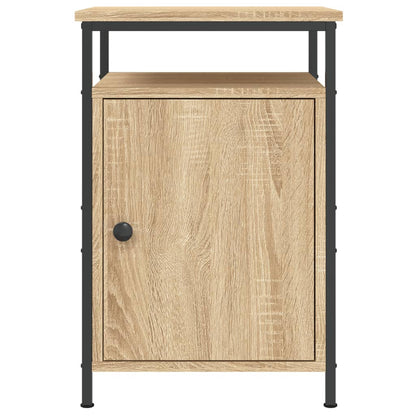 Nachtkastjes 40X4X60 Cm Bewerkt Hout Kleurig 2 Sonoma eiken