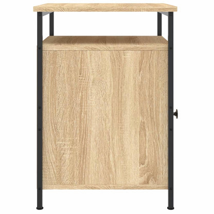 Nachtkastjes 40X4X60 Cm Bewerkt Hout Kleurig 2 Sonoma eiken