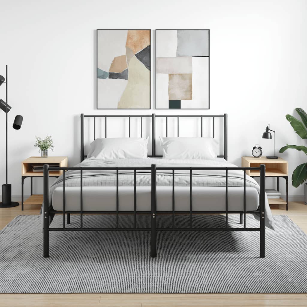 Nachtkastjes 2 St 40X41X50 Cm Bewerkt Hout Sonoma Eikenkleurig