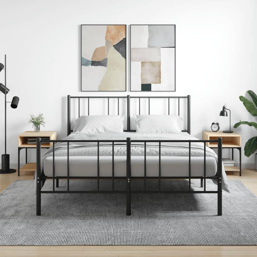 Nachtkastjes 2 St 40X41X50 Cm Bewerkt Hout Sonoma Eikenkleurig