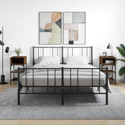 Nachtkastjes 2 st 35x34,5x70 cm bewerkt hout bruin