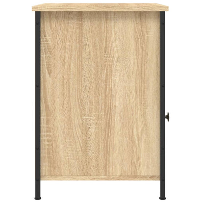 Nachtkastjes 2 st 40x42x60 cm bewerkt hout sonoma eikenkleurig