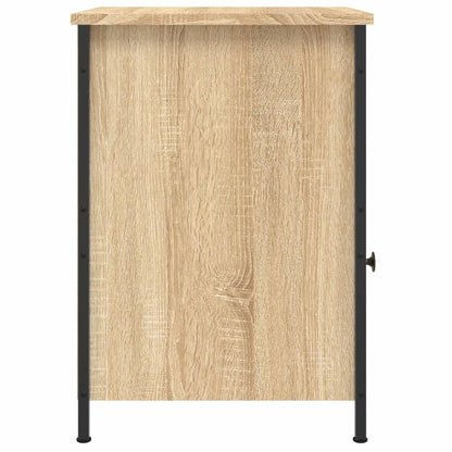 Nachtkastje 40X42X60 Cm Bewerkt Hout Kleurig 1 Sonoma eiken