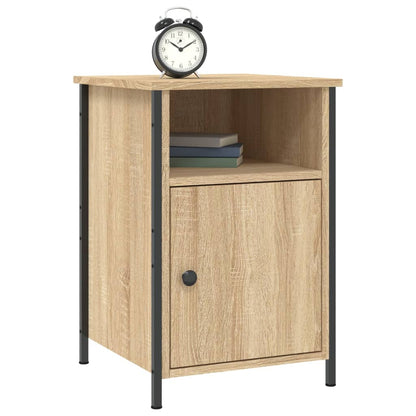 Nachtkastjes 40X4X60 Cm Bewerkt Hout Kleurig 2 Sonoma eiken
